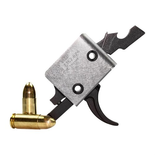 Der AR-15 PCC 9MM Trigger von CMC Triggers bietet einen präzisen, kurzen Abzug, schnelle Nachfolgeschüsse und ist einfach zu installieren.