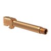CMC TRIGGERS Fluted Barrel for G17 Threaded 1/2-28 TiCN Bronze