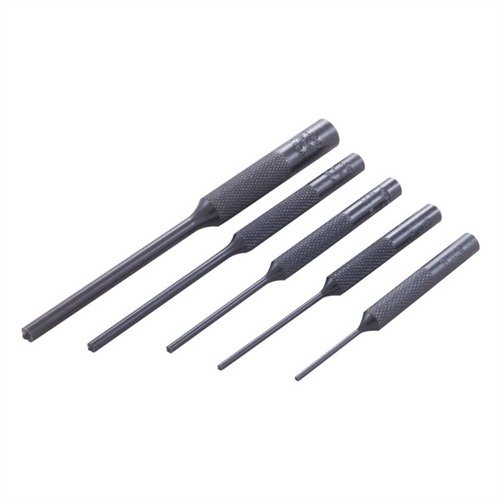 Die Brownells AR-15 Roll Pin Punches bieten präzise Handhabung, langlebige Stahlkonstruktion und eine kugelspitze für exakte Ausrichtung beim Entfernen und Einsetzen von Rollpins.