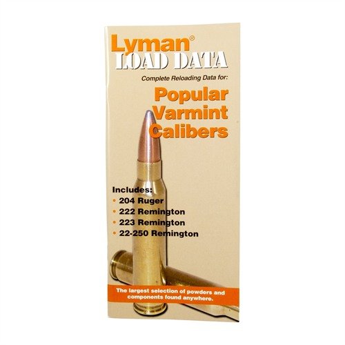 Das LYMAN LOAD DATA BOOK für 20 und 22 Kaliber bietet dir umfassende Ladeinformationen, präzise Daten und hilfreiche Tipps für optimale Ergebnisse beim Wiederladen.