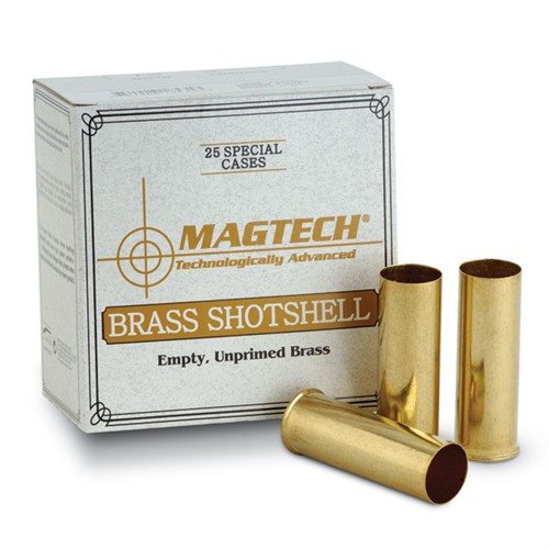 Die MagTech 36 (.410") Ga Brass Shotshells bieten hohe Zuverlässigkeit und Leistung, ideal für Schützen, die auf Qualität und Präzision setzen. 25 Stück pro Packung.