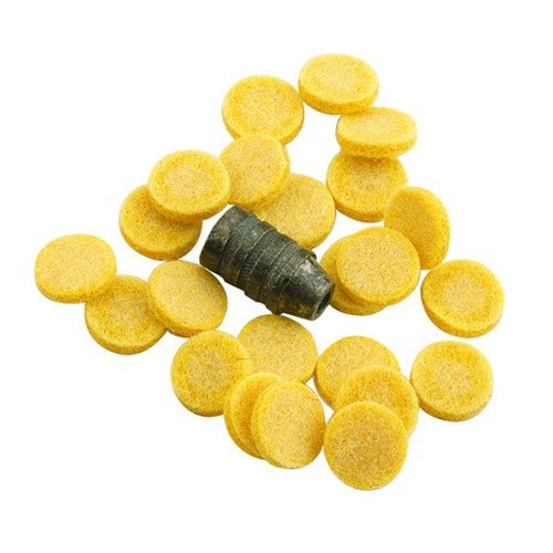 Die Traditions Wonder Wads für 44-45 Cal Revolver bieten eine hervorragende Abdichtung und verhindern das Austreten von Gasen, ideal für präzises Schießen.