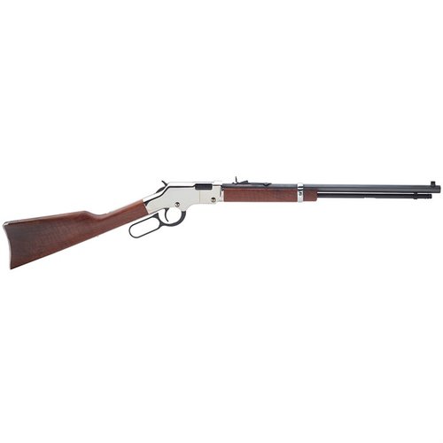 Der Henry Golden Boy Silver .22WMR vereint elegantes Design, herausragende Präzision und eine kinderleichte Handhabung – perfekt für Schützen jeden Alters!
