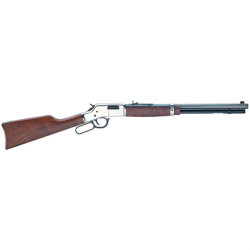 Der Henry Big Boy Silver 357 Mag bietet dir eine elegante Kombination aus klassischem Design und modernster Technik für präzises Schießen und hohe Zuverlässigkeit.