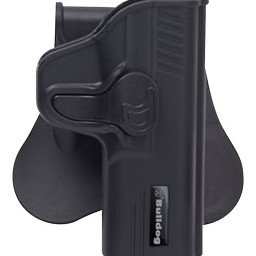 Das Bulldog Rapid Release Holster LCP Blk bietet schnellen Zugriff, sicheren Halt und optimale Tragekomfort für dein LCP, ideal für den täglichen Einsatz.
