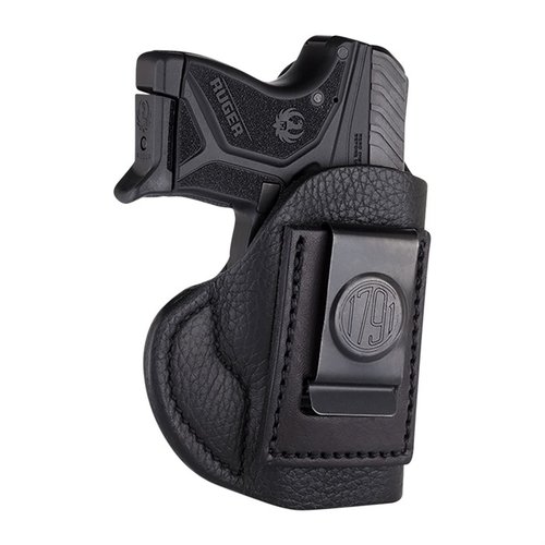 Das Smooth Concealment Holster Night Sky Black RH 4 von 1791 GUNLEATHER bietet dir optimalen Tragekomfort, hohe Qualität und diskrete Aufbewahrung für deine Waffe.