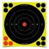 SHOOT-N-C 8" Bull's-Eye Zielscheiben, 500 Blatt Packung
