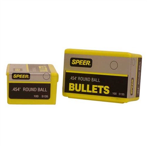 Die Speer Bullet Muz Rnd Ball .454 bietet dir hohe Präzision und Zuverlässigkeit für dein Schießen. Ideal für Sport und Jagd, optimal für deine Bedürfnisse.