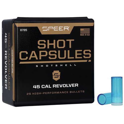 Die Speer Bullet 45 Empty Shotshell Capsules sind ideal für deine Nachladeprojekte. Sie bieten eine hohe Qualität und Zuverlässigkeit für präzise Ergebnisse.