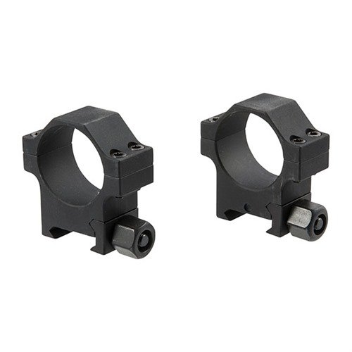 Die EGW Tactical Scope Rings bieten präzise Ausrichtung, sind aus robustem Aluminium gefertigt und passen perfekt auf 30mm Zielfernrohre auf Picatinny-Schienen.