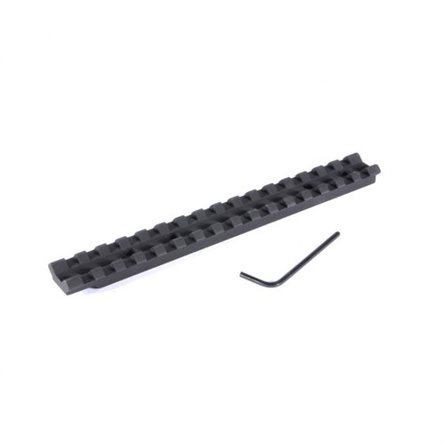 Die EGW Ruger American Short Action Scope Bases bieten eine vielseitige Picatinny-Schiene, präzise aus 6061 T6 Aluminium gefertigt, ohne Bohren oder Gewinde.