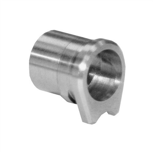 Die ANGLED BORED BUSHING mit Carry Bevel sorgt für eine perfekte Passform zwischen Lauf und Bushing, verhindert Barrel Bind und ermöglicht reibungsloses Zyklen.