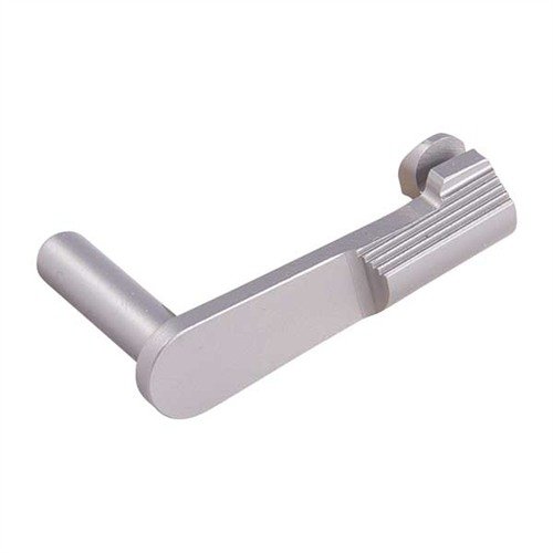 Der 1911 Heavy Duty Slide Stop aus gehärtetem Stahl bietet maximale Festigkeit, präzisen Sitz und optimale Genauigkeit mit wahlweise Standard- oder Oversized-Pins.