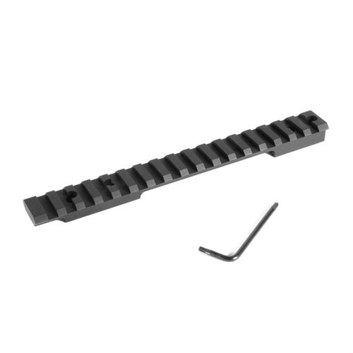 Die EGW Howa 1500/Weatherby Vanguard HD Scope Bases bieten eine stabile Picatinny-Schiene, präzise Verarbeitung aus 7075 T6 Aluminium und einfache Montage.