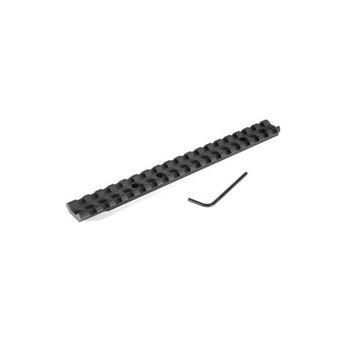 Die EGW Tikka T3 Scope Bases bieten eine leichte, präzise Picatinny-Schiene, die einfach zu montieren ist und dir Flexibilität bei der Zielfernrohrwahl gibt.