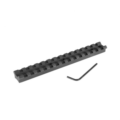 Die EGW Benelli Super Nova Scope Bases bieten eine vielseitige Picatinny-Schiene ohne Bohren, präzise aus 6061 T6 Aluminium gefertigt, leicht und robust.