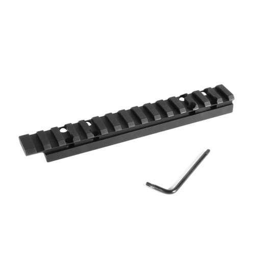 Die EGW Browning X-Bolt Long Action HD Scope Bases bieten eine robuste Picatinny-Schiene, die präzise gefertigt ist und schnellen Wechsel der Zieloptik ermöglicht.