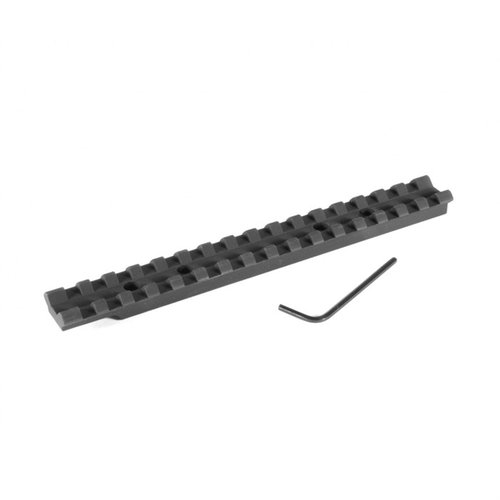 Die EGW CVA Inline/Acura Muzzleloader Scope Bases bieten eine leichte, präzise Picatinny-Schiene ohne Bohren, ideal für schnelle Augenabstände und flexible Zielfernrohre.