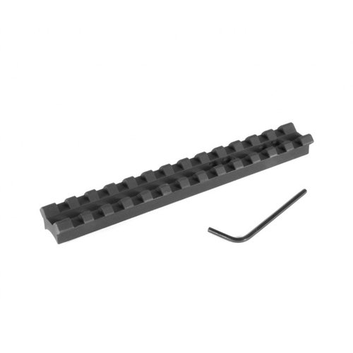 Die EGW Thomson Center Contender Scope Bases bieten eine vielseitige Picatinny-Schiene ohne Bohren, präzise aus 6061 T6 Aluminium gefertigt, für einfache Montage.