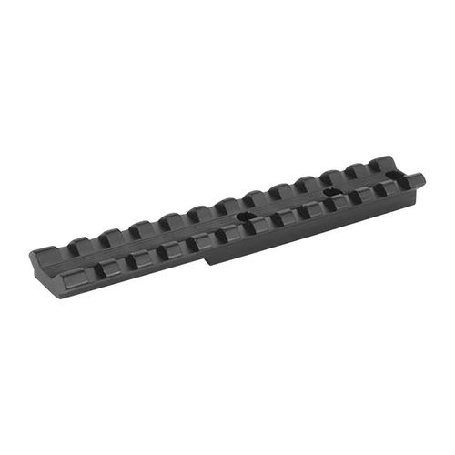 Die HENRY SINGLE SHOT H015 PICATINNY RAIL SCOPE MOUNT von EGW ist aus leichtem 6061 T6 Aluminium gefertigt, matt schwarz und bietet eine stabile Montage für dein Zielfernrohr.