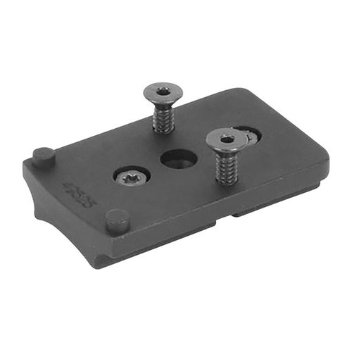 Der UNIVERSAL TRIJICON RMR SIGHT MOUNT aus 7075 Aluminium bietet eine matte schwarze Beschichtung, passt auf viele Waffen und sorgt für eine sichere Montage deiner Optik.