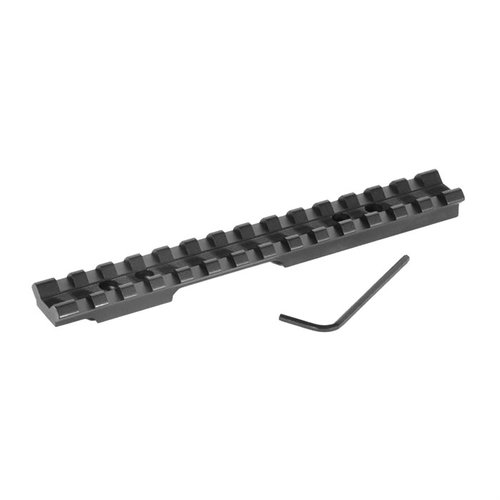Die EGW Browning T-Bolt Picatinny Scope Mount ist ambidextrisch, leicht, langlebig und bietet Flexibilität beim Montieren von Zubehör. Ideal für Jäger und Schützen!