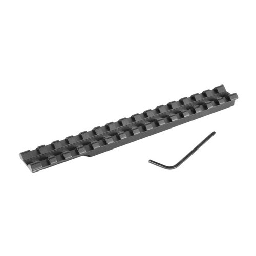 Die EGW Ruger 10/22 Scope Bases bieten eine leichte 1-teilige Picatinny-Schiene für einfache Montage, flexible Augenabstände und hohe Präzision ohne Bohren.