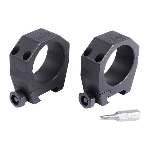 Die Keystone Series Ringe von EGW bieten robuste 6061 Flugzeug-Aluminium-Konstruktion, einfache Installation und passen auf Picatinny und Weaver Schienen.