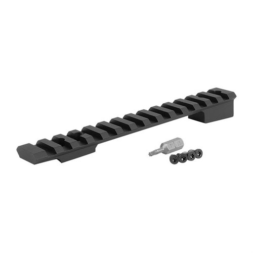 Die EGW Savage 99 Picatinny Scope Mount bietet Flexibilität beim Montieren von Zielfernrohren, ist robust und langlebig dank Type III Anodisierung und Made in USA.