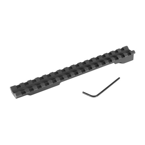 Die EGW Mauser 98 Large Ring 3-Hole Scope Bases bieten präzise Passform, flexible Montage mit Picatinny-Rails und sind aus leichtem, robustem 6061 T6 Aluminium.