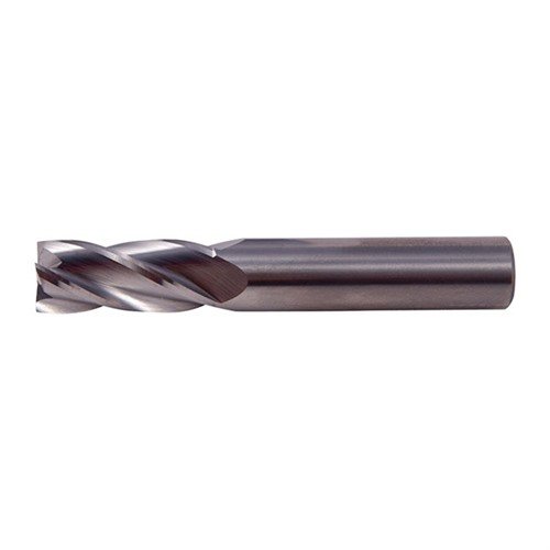 Die SOLID CARBIDE CENTER-CUT END MILL CUTTERS bieten eine vierflutige Bauweise für schnelle und präzise Schnitte, ideal für deine Gunshop-Milling-Aufgaben.