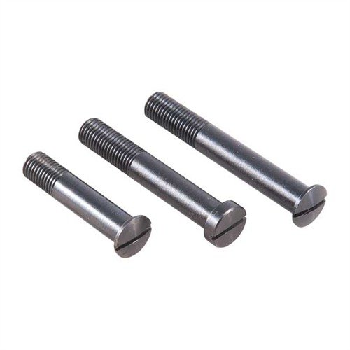 Die SLOTTED HEAD TRIGGERGUARD SCREWS von FORSTER PRODUCTS, INC. bieten maximale Stärke aus maschinell bearbeitetem Werkzeugstahl. Ideal für deine Winchester 70!