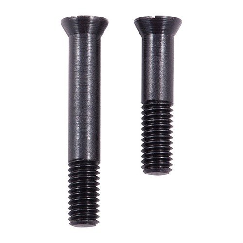 Die SLOTTED HEAD TRIGGERGUARD SCREWS von FORSTER sind aus hochwertigem blauen Werkzeugstahl gefertigt und bieten maximale Stärke und Langlebigkeit für deine SAKO.