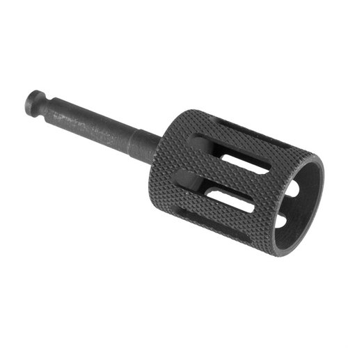 Der GG&G Slotted Tactical Charging Handle für die Benelli M1/M2/M3 bietet eine verbesserte Handhabung, rutschfeste Oberfläche und einfache Montage ohne Modifikationen.