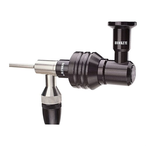 Das 90° ANGLED EYEPIECE von GRADIENT LENS ermöglicht dir eine bequeme Sicht auf den Lauf, ohne den Nacken zu belasten. Es rotiert 360° für optimale Sicht.