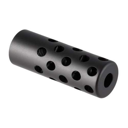 Der Gentry Custom Quiet Muzzle Brake 6.5mm reduziert effektiv Rückstoß und Mündungsaufschwingen, ohne die Geschwindigkeit oder Genauigkeit deiner Waffe zu beeinträchtigen.