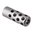Erleben Sie den GENTRY CUSTOM Quiet Muzzle Brake 30 Caliber in Silber. Reduzieren Sie Rückstoß und Mündungsknall für präzisere Schüsse. Jetzt entdecken! 🔫✨