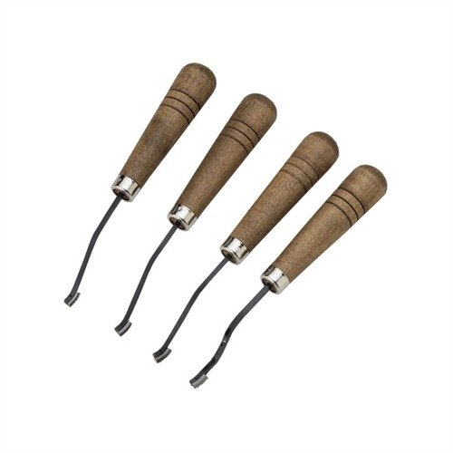 Das LEADER CHECKERING SET von GUNLINE bietet dir langlebige, glatte Schnitte und eine einfache Handhabung mit 4 Werkzeugen für jeden Fertigkeitsgrad.