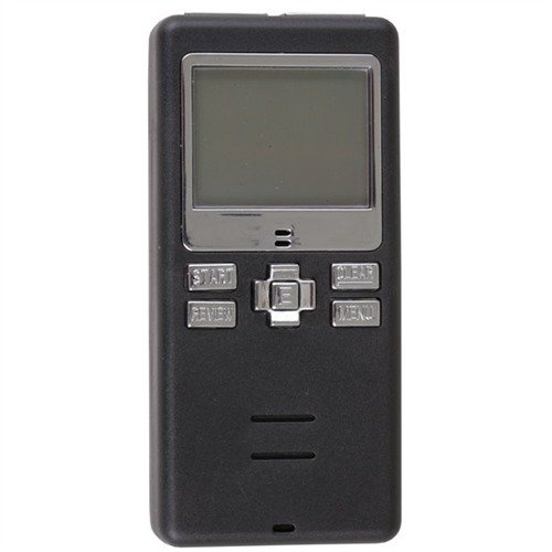 Der CED7000 Shot Activated Timer ist kompakt, leicht und bietet 25 Funktionen, darunter einen digitalen Schussdetektor, Speicher und eine beleuchtete LCD-Anzeige.