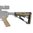 AR-15 FG BT Griff & Overmold-Schaft, verstellbar (Commercial), FDE