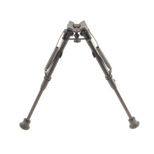 Der 1A2-L BIPOD SLING SWIVEL MOUNT von HARRIS bietet optimale Stabilität mit einstellbaren, federbelasteten Beinen und bleibt beim Schießen präzise.