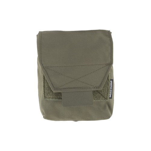Die JSTA Pouch bietet platzsparende Lösungen mit zwei Fächern, kompatibel mit Spiritus Systems Inserts und MOLLE-Befestigung für maximale Flexibilität.
