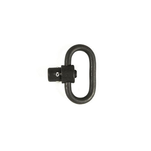 Der Push Button QD Sling Swivel bietet eine sichere, leise Befestigung für Slings, ist leichter, stärker und passt auf alle gängigen QD-Sockel.