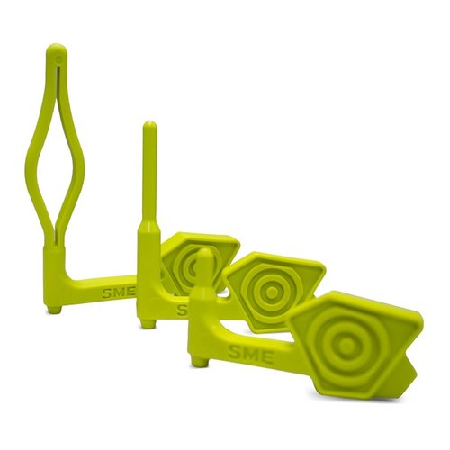 Die Chamber Safety Flags zeigen an, dass deine Waffe entladen und sicher ist. Sie dienen auch als Pin-Punch und Schraubendreher für deine Ausrüstung. 6 Stück pro Packung!