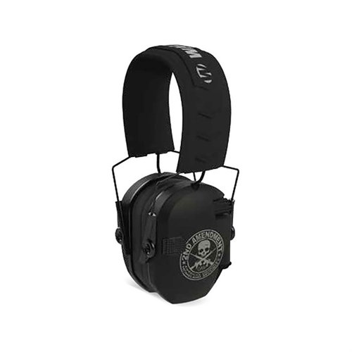 Die Razor Freedom Muffs bieten ultra-niedrige Ohrmuscheln, zwei Hi-Gain Mikrofone, Sound Activated Compression und einen komfortablen, faltbaren Design für besten Hörschutz.