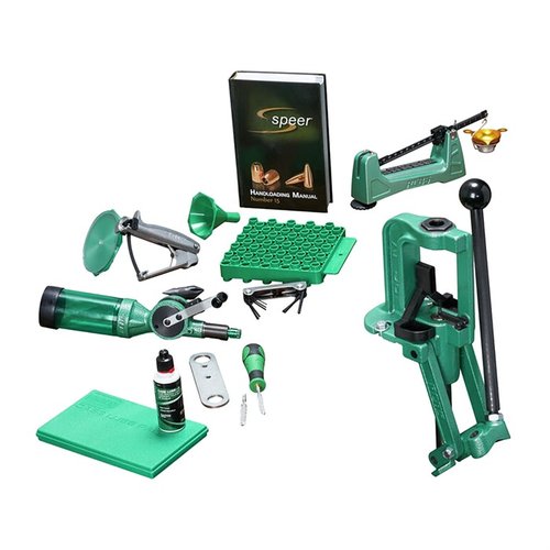Das Rock Chucker Supreme Master Reloading Kit bietet alles, was du zum professionellen Handladen von Munition benötigst, ideal für Anfänger und Profis.