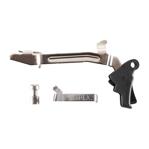 Das Polymer Action Enhancement Kit für Glock® Gen 3/4 bietet eine verbesserte Triggerfunktion mit reduzierter Abzugsgewicht, weniger Weg und einem knackigen Abzug.