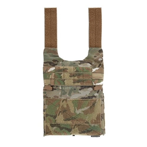 Die OTB OVERT Front Plate Bag bietet schnellen Wasserabfluss, MOLLE-Felder für Zubehör und eine anpassbare Passform für SAPI-Platten – ideal für seaborne Operationen.