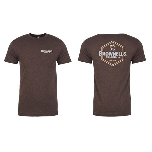 Bleib cool und bequem mit dem neuen Brownells T-Shirt! Erhältlich in den Größen XS bis 3XL und verschiedenen Farben. Brownells Stolz ist immer in Mode!