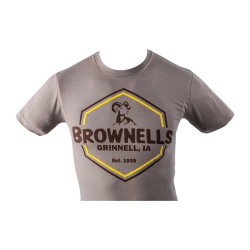 Bleib cool und bequem mit dem neuen Brownells T-Shirt! Erhältlich in den Größen XS bis 3XL und in verschiedenen Farben. Hol dir deins und zeig Brownells Stolz!